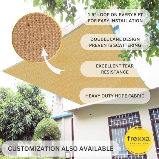 Product advertisement for frexxa with text on features and customization options.