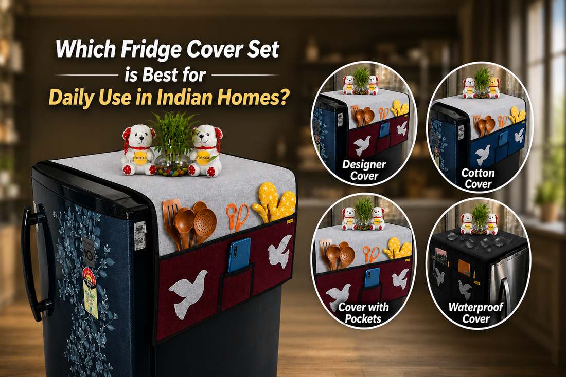 Best fridge cover set for daily use in Indian homes