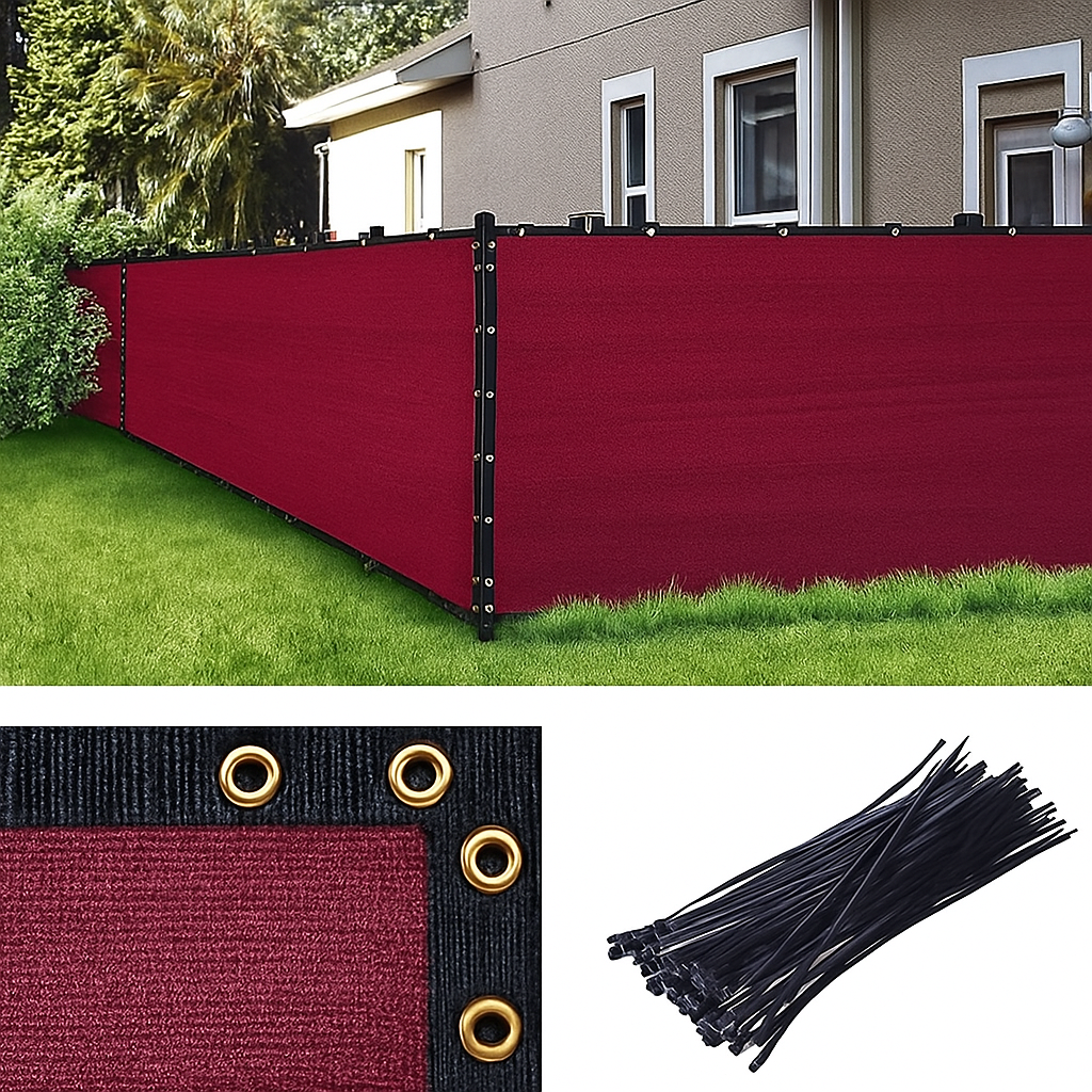 Fencing Net Maroon