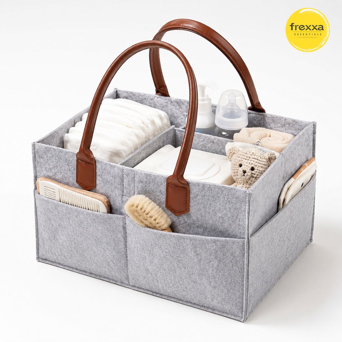 Diaper Caddy Organiser Bag (Grey)