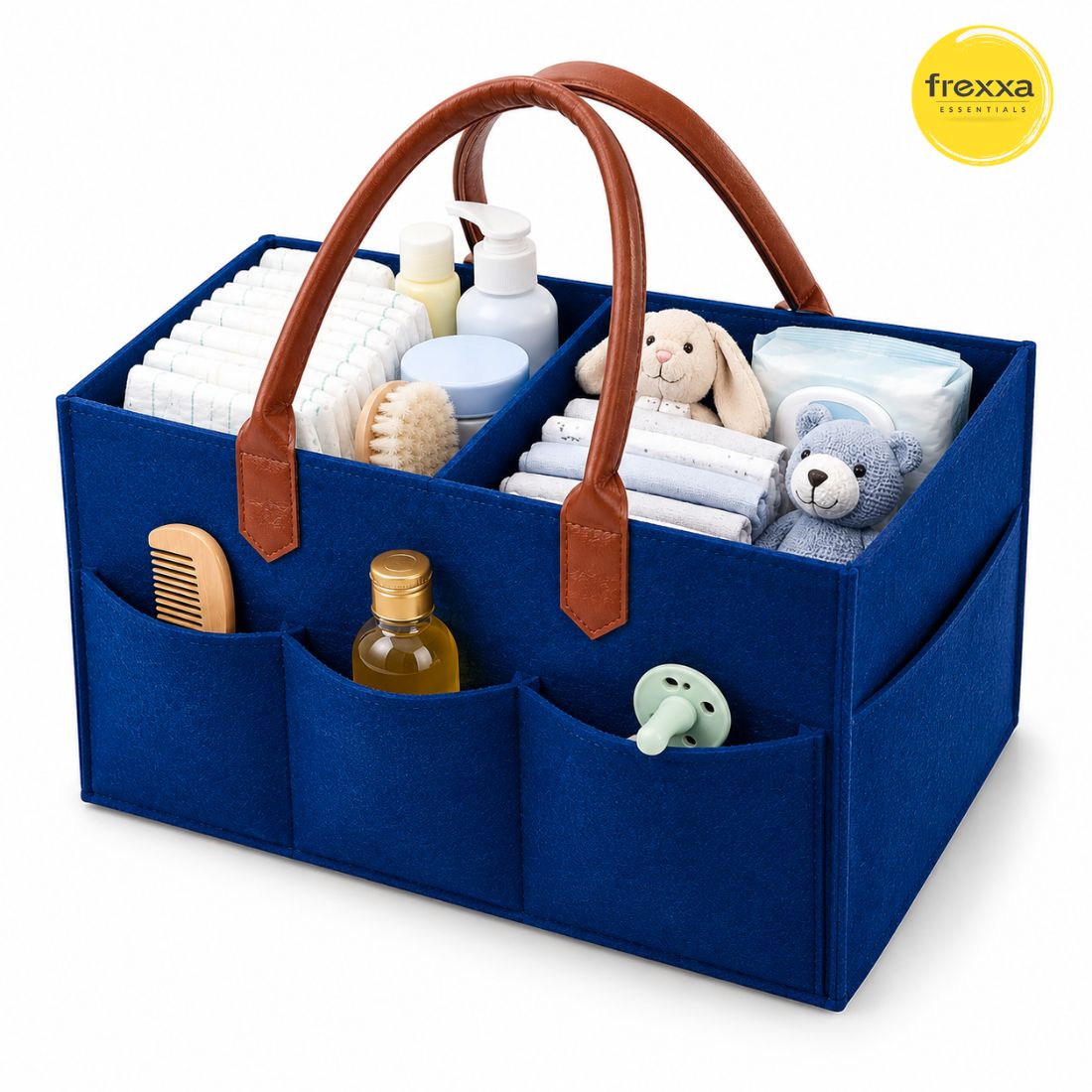 Diaper Caddy Organiser Bag (Royal Blue)