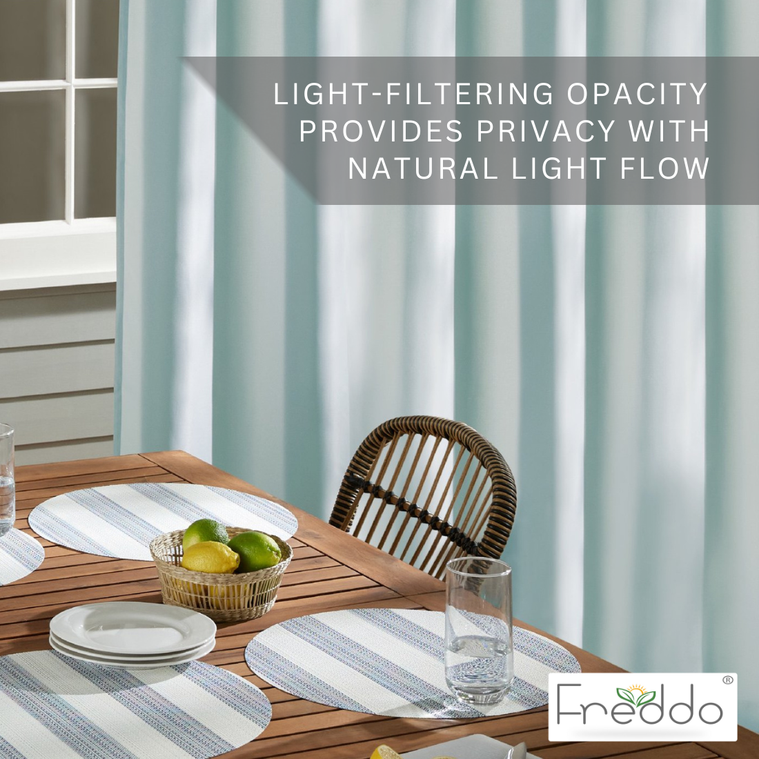 Water-Proof Curtain Grey