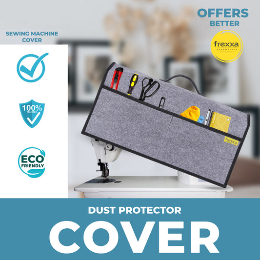 Sewing Machine Cover Grey