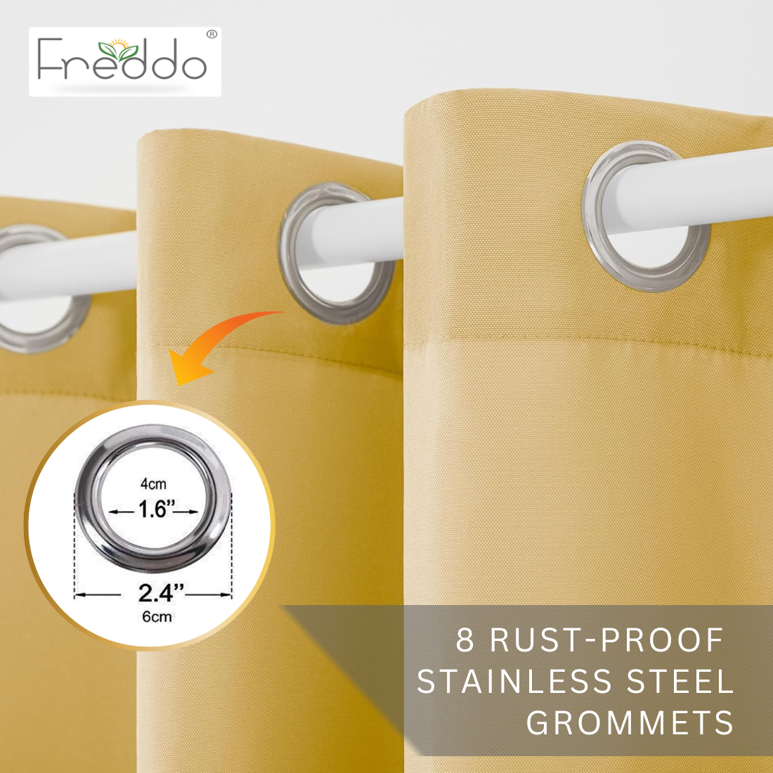 Water-Proof Curtain Beige