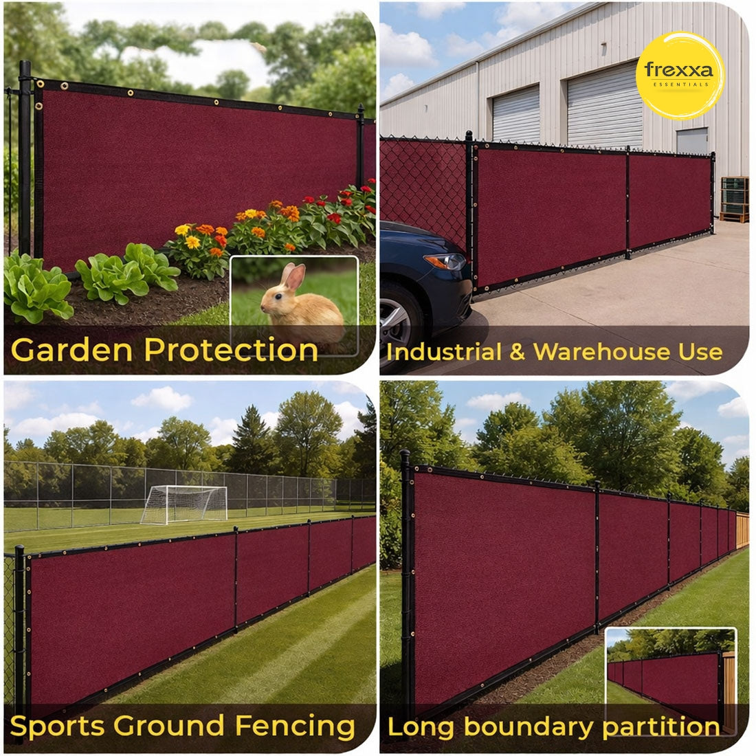 Fencing Net Maroon