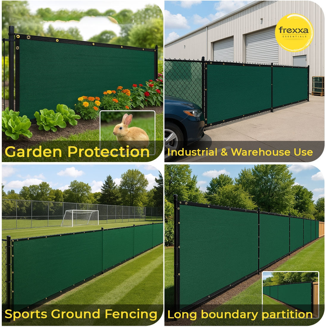 Fencing Net Green Black