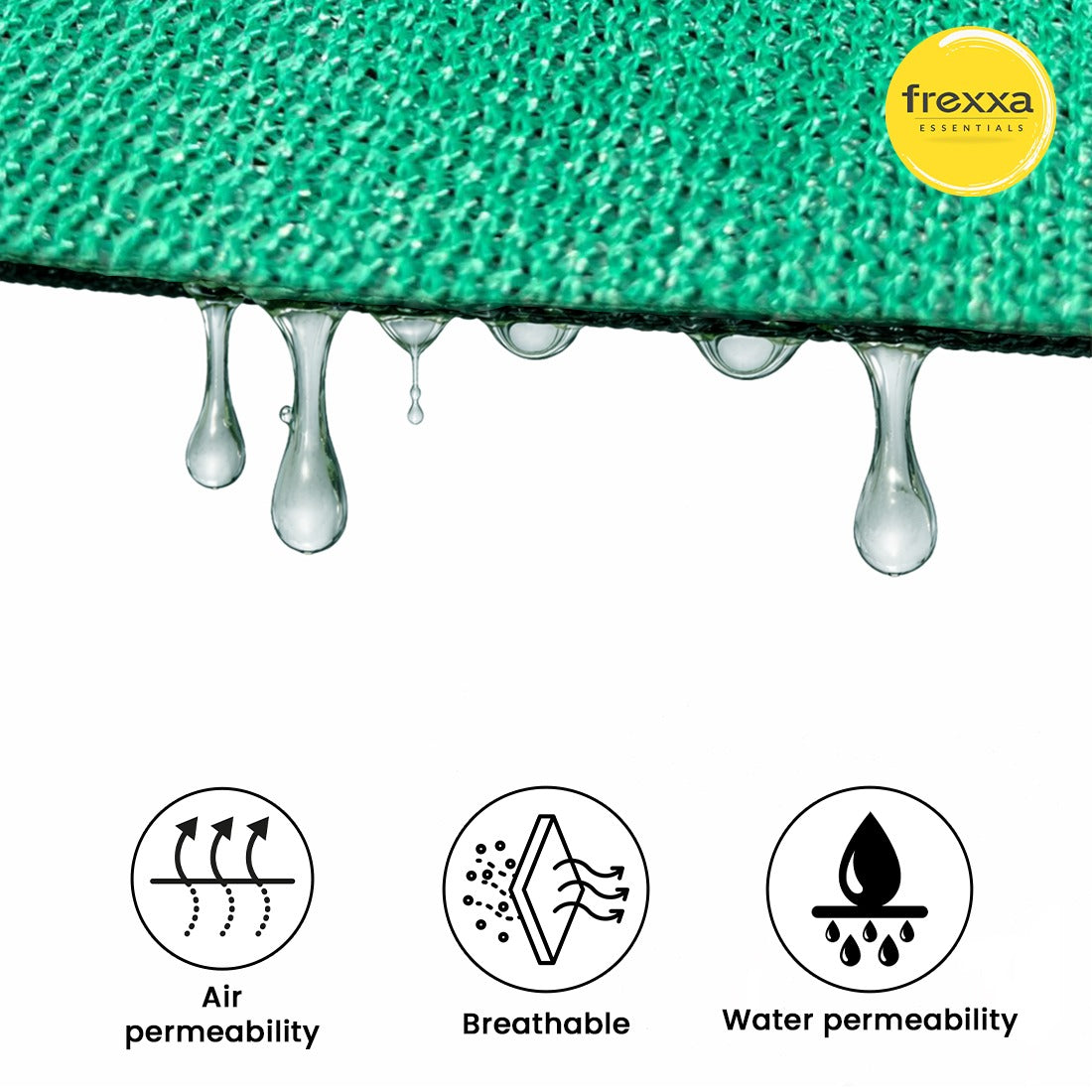 Sun Shade Sail (90% SUN & UV Blockage) Green
