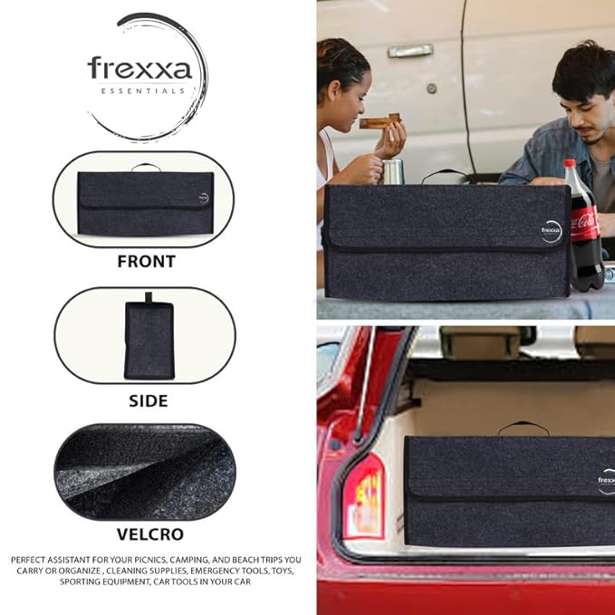 Large Car Trunk Organiser – Grey colour