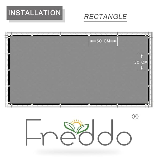 Frexxa Fencing Net Green Black – Durable Garden and Sports Boundary Net
