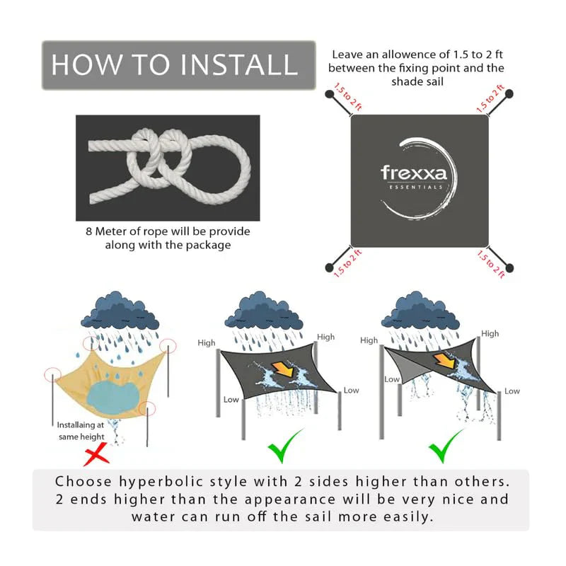 Beige Polyester Webbing by Frexxa – 90% Sun & UV Protection for Outdoor and DIY Projects