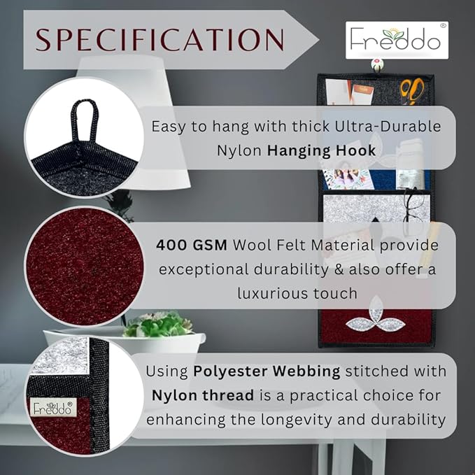 Product specification details with Freddo branding on a gray background